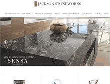 Tablet Screenshot of jacksonstoneworks.com